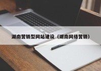 湖南营销型网站建设（湖南网络营销）