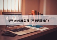 毕节seo优化公司（毕节网站推广）